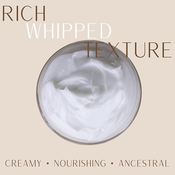 100% Grass-Fed Whipped Tallow Balm for Skin Care – Face + Body – Natural Moisturizer Lotion, 4 oz (Vanilla Moon)