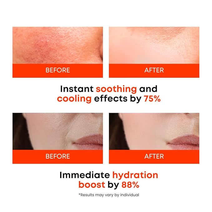 Carrot Calming Toner Pads – Korean Toner Pads with Centella Asiatica, Redness Reducing Skin Care, Pore Minimizer, Soothing & Hydrating with Jeju Carrot Extract, 100% 7 Layer Cotton 40 Pad