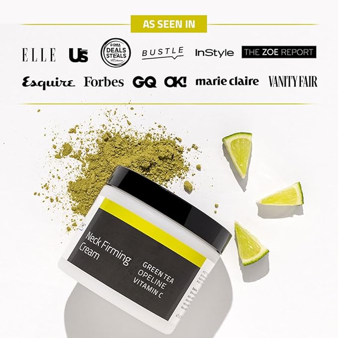 YEOUTH Neck Cream with Vitamin C, Moisturizing Neck Firming Cream for Women and Men, Targeting Decolletage and Double Chin, Cleavage and Chest 4oz