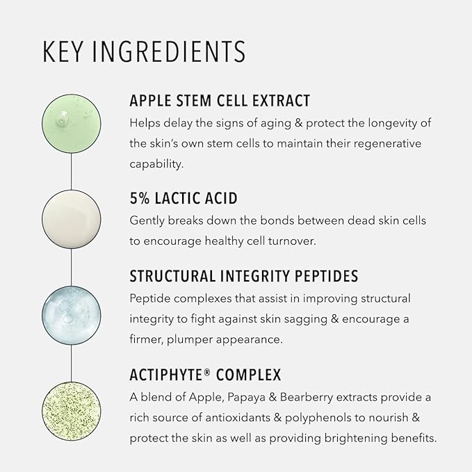 HydroPeptide Radiance Mask, Peptide Treatment with Illuminating Apple Papaya 0.5 Ounce