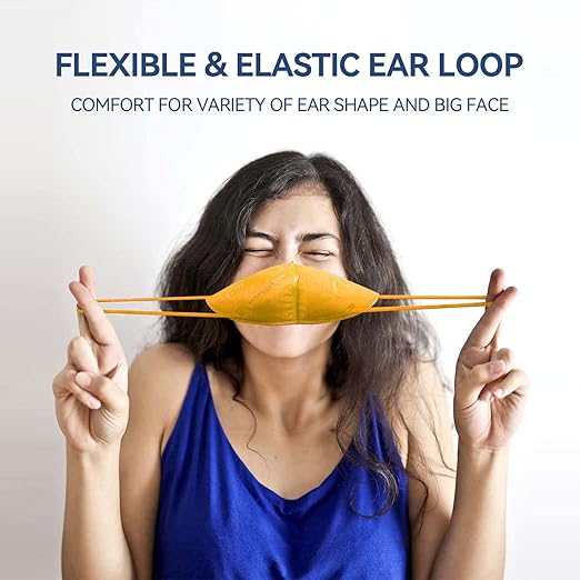 HUHETA KN95 Face Masks, 60 Packs KN95 Mask for Adults, 5-Layer Safety Mask Filter Efficiency≥95%, Morandi Multi Color