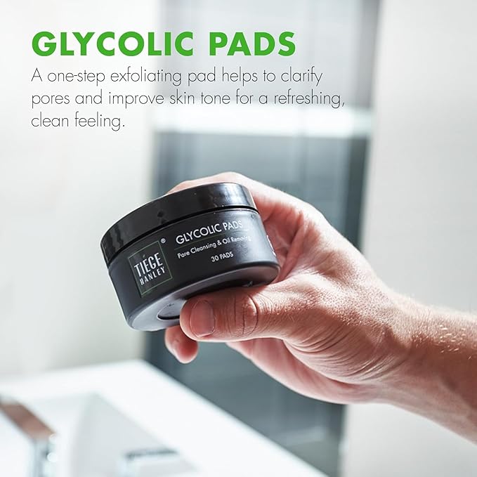 Tiege Hanley Men’s Skin Care Gift Set, Platinum – Face Wash, Scrub, AM/PM Moisturizers, Eye Cream, Serum, Clay Mask, Glycolic Pads, Lip Balm, Dopp Kit & Manicure Set – Ultimate Grooming Kit