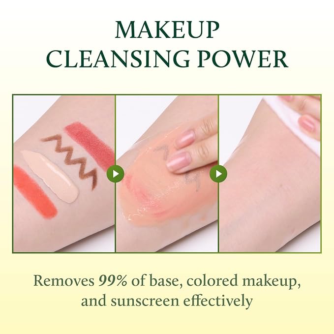 YADAH Cactus Pore Deep Cleansing Oil (6.76 Fl Oz) – Lightweight Daily Facial Cleanser & Daily Makeup Remover with Cactus Seed Oil for Pore Purifying & Balanced Skin, Double Cleansing Korean Skincare