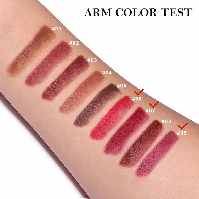 3Pcs Nude Lipstick Lip Liner Matte Sets,Light to Dark High Pigmented Velvet Lipstick Lipliner for Daily Makeup,for Women Long Lasting Waterproof 24 Hours Lip Stick Lip Stain Makeup Gift Sets