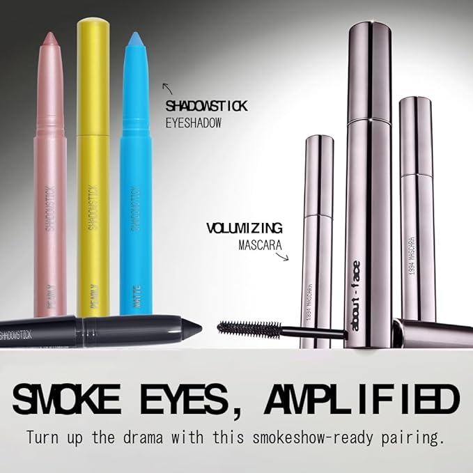 about-face Shadowstick – Long-Wear Cream Eyeshadow Stick – Matte & Pearly Finishes – Vegan, Cruelty-Free, Clean Beauty – 0.049 oz (Lotus Leaf- Pearly Champagne)