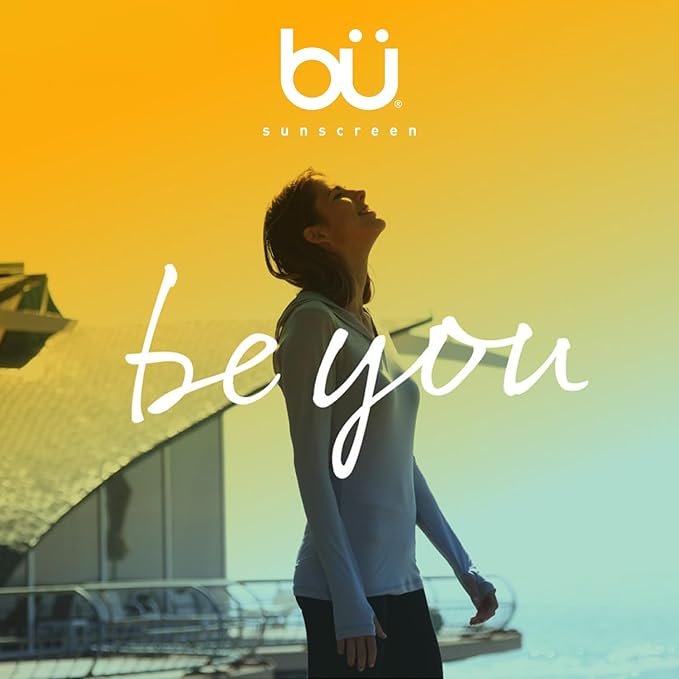 BU SPF 50 Sunscreen Spray for Face and Body, TSA Travel Size Sunscreen, Clear, Non Greasy, Water Resistant, for Sensitive Skin, White Sage 1 oz