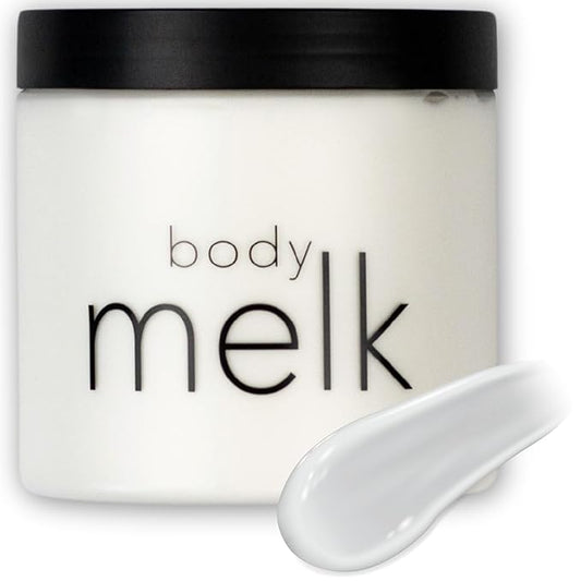 Body Melk Natural Body Cream - All Over Fast-Absorbing Hydration for Dry or Sensitive Skin - Soothe Sensitive Skin, Rash & Irritation - All Skin Types - 16 oz