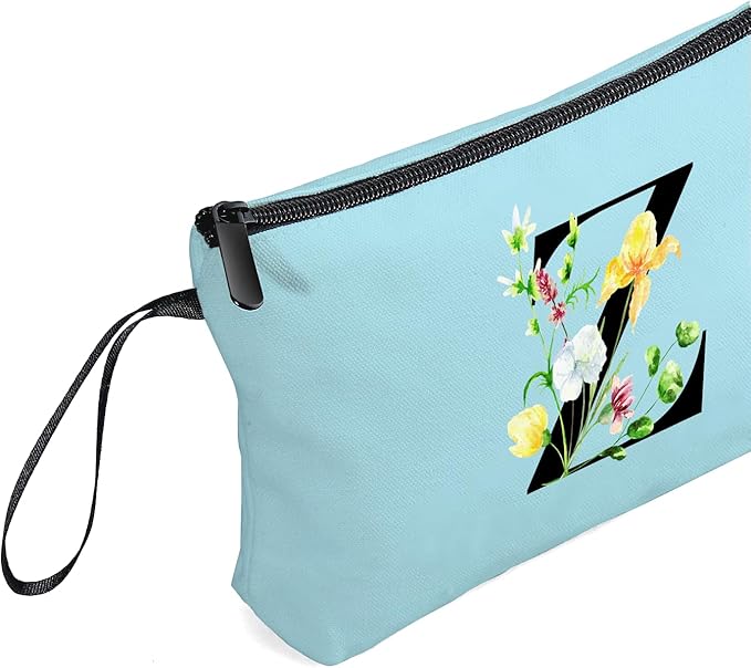 Birthday Friendship Bridesmaid Team Gifts for Employees Women Mom Girl Daughter Teenage Personalized Make up Cosmetic Bag Travel with Mirror Mothers Day Christmas Graduation Z