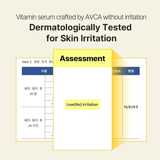 AVCA True Vitamin C Serum 3.38fl.oz. - for Dark Spots Remover Facial Serum with Vitamin C, Niacinamide, Korean Skin Care
