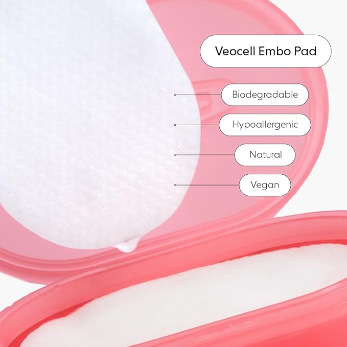 LOOPS Peptide Serum - Firm, Fortify, and Fight Fine Lines - Anti-Wrinkle and Moisturizing Skincare - Pre-soaked Veocell Embo Pad - Peptide Complex Serums to Rejuvenate and Prejuvenate -Face Serum Pads