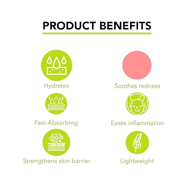 humane Oil-Free Daily Lightweight Face Moisturizer for Acne-Prone Skin - 4 Fl Oz - Gentle for All Skin Types - With Soothing Antioxidants Like Aloe Vera, Hyaluronic Acid, Cucumber and Grapeseed