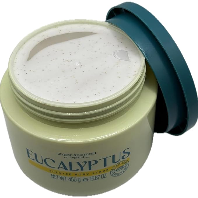 Asquith & Somerset Eucalyptus Scented Body Scrub, 15.87 oz