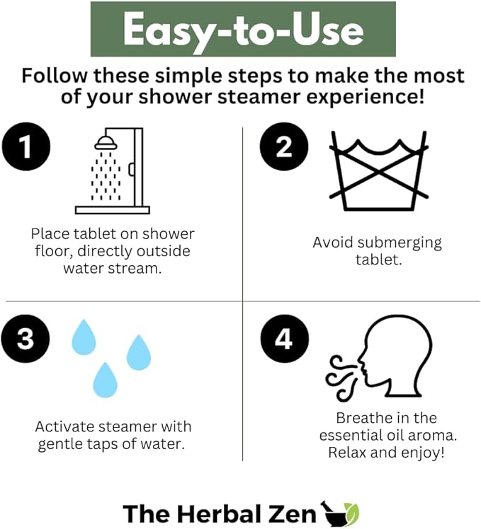 Shower Steamers Aromatherapy Bombs (Variety Pack) – Adult Christmas Stocking Stuffer – Made in USA - Shower Tablets Aromatherapy – Natural Essential Oils – Self Care Gifts for Women and Men (14 Pack)