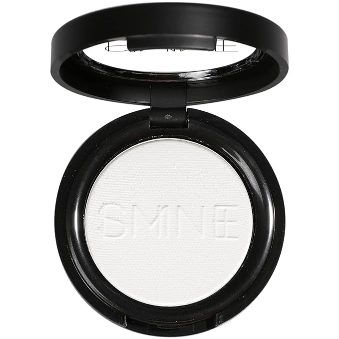 IS'MINE Single White Matte Eyeshadow Powder Palette High Pigment, Longwear, Intense Color Best White Eyeshadow