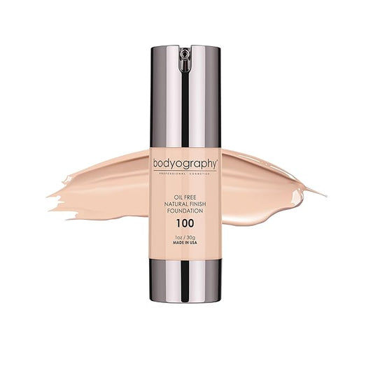 Natural Finish Foundation - 100 Light Neutral by Bodyography for Women - 1 oz Foundation