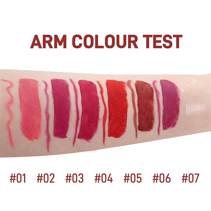 BONNIE CHOICE 13Pcs Matte Liquid Lipstick + Lip Liner Pens Set, 6 Matte Lipstick+6 Matching Smooth Lipliner+ 1Pcs Lip Plumper Makeup Set Kit, Waterproof Long Lasting 24 Hour Lip Makeup Gifts for Women