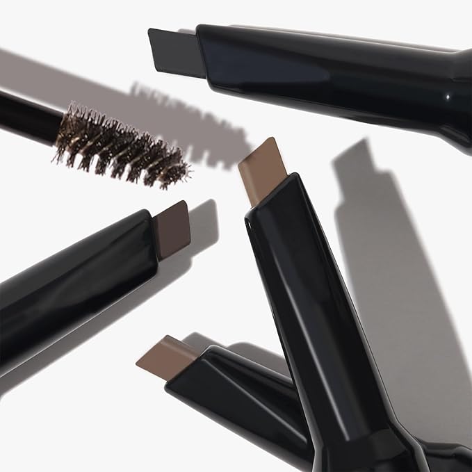 LAURA GELLER NEW YORK Sculpt-n-Stay Waterproof Brow Pencil & Gel- Soft Black