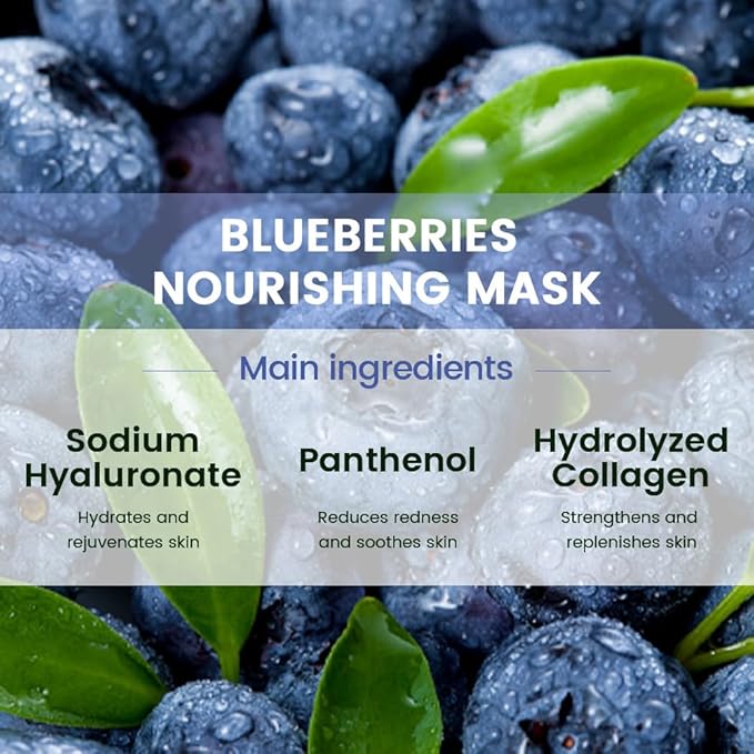 Face Masks Skincare,Facial Masks for Women Skin Care,Sheet Masks Beauty with Natural Ingredients,Birthday Party Spa Gift for Kids Teens Girls,Hydrate Nourish Soothe for All Skin Types 8 Pack