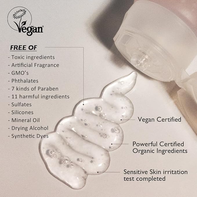 HARUHARU wonder Black Rice Triple AHA Gentle Cleansing Gel 3.38 fl oz, Hydrating Cleansing gel, Gentle exfoliating, Vegan, Travel essentials, Korean Skincare