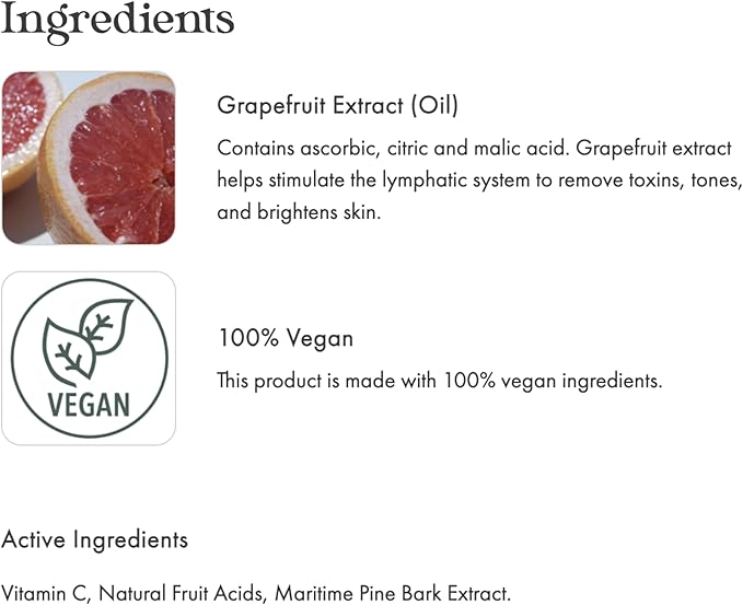 emergin C Gentle Multi-Fruit Cream Cleanser - Face Wash with Natural AHA + Vitamin C from Natural Fruit Extracts - Removes Dead Skin (8.1 oz, 240 ml)