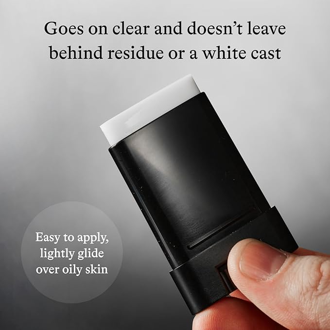 Harry's Anti-Shine Stick for Oily Skin - (4 Pack) 0.35 oz - Controls and Absorbs Oil for Matte Finish - Facial Skin Care for Men