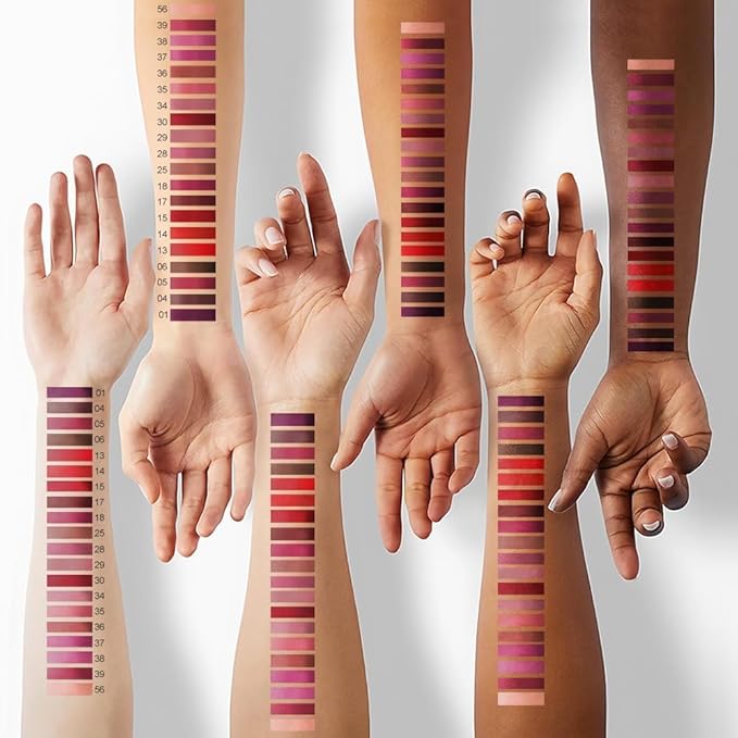 1Pcs 2 in 1 Nude Brown Matte Lip Liner and Liquid Lipstick Stain Makeup Set for women, Brown Long Lasting Smudge Proof Lip Tint Matte Finish Lip Gloss for All-Day Color Hold Easy to Use 25#