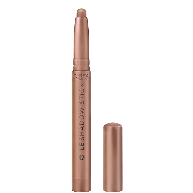 L'Oreal Paris Makeup Le Shadow Stick Eyeshadow, Blendable, Smudge-Resistant, Cream Eyeshadow, Alluring Rose, 0.05 Oz