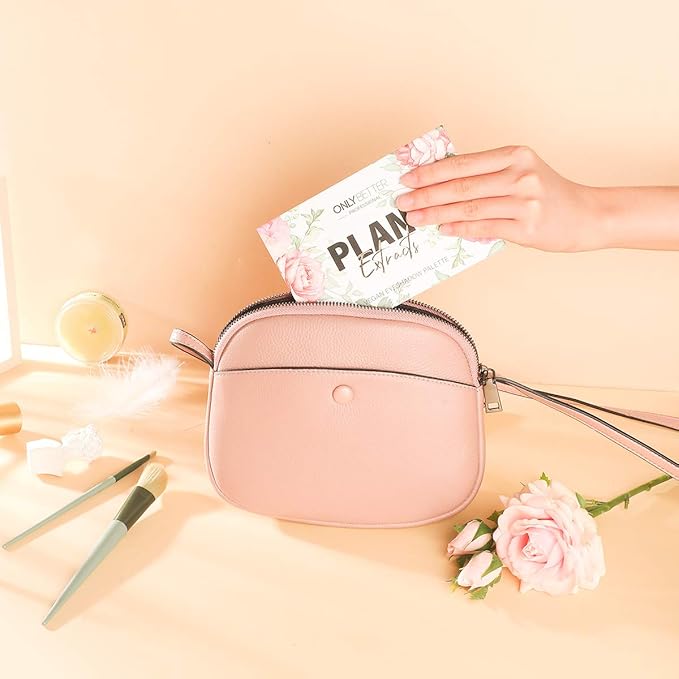 Vegan Nude Eyeshadow Palette - 16 Shades Organic, High Pigment, Long Lasting Shimmer