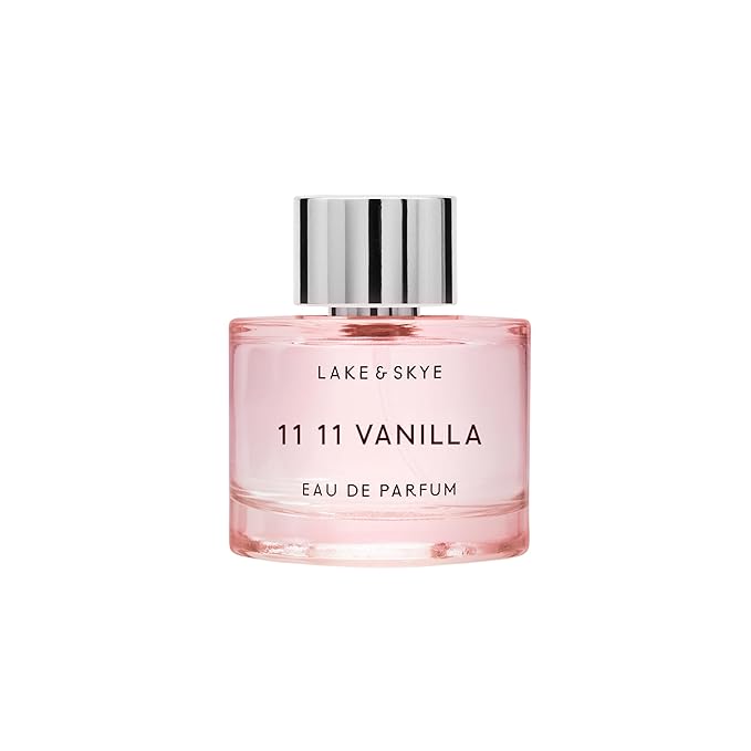 Lake & Skye 11 11 Vanilla Eau de Parfum 100mL, Musk Perfume, Sea Salt, Star Apple, Vanilla Créme, Vegan