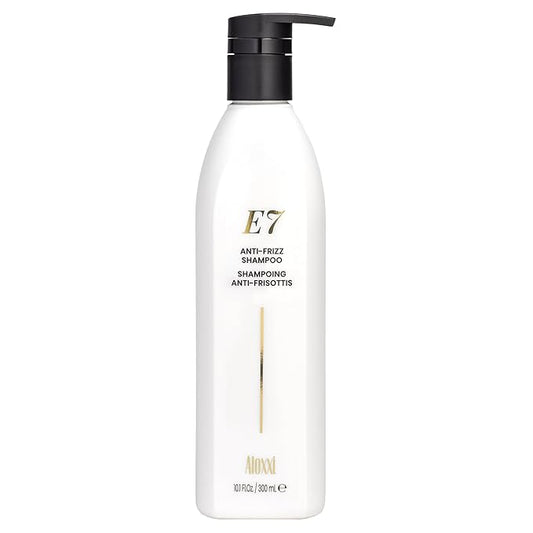 ALOXXI E7 Anti-Frizz Shampoo for Color-Treated Dry Damaged Hair Moisturizing & Strengthening with Cleansing Oils & Antioxidants, 10.1 Fl Oz