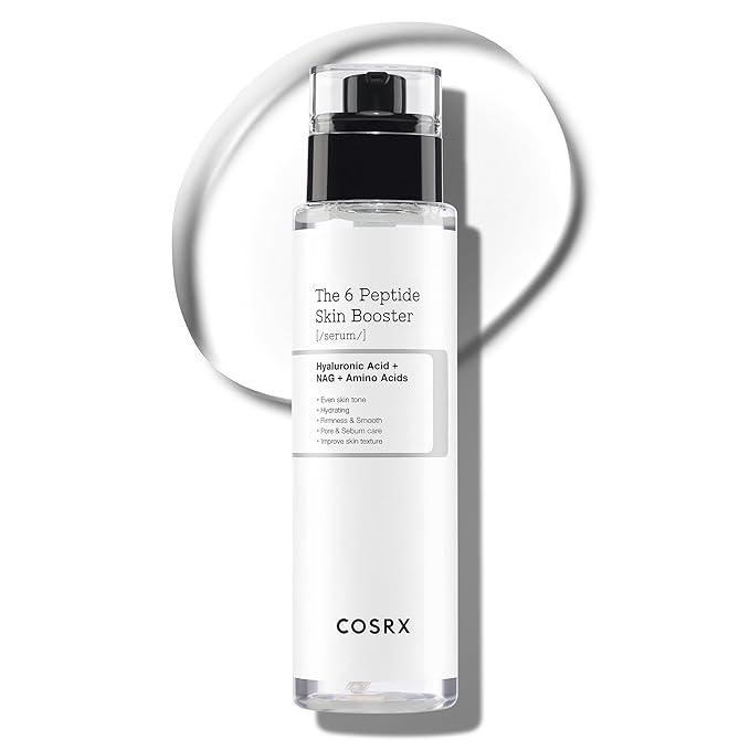 COSRX 6X Peptide Collagen Booster Toner Serum with Copper Peptides, Niacinamide & Hyaluronic Acid Skin Renewal Boosting Facial Essence for All Skin Types, Korean Skin Care, 150mL/5.07 Fl.Oz