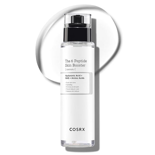 COSRX 6X Peptide Collagen Booster Toner Serum with Copper Peptides, Niacinamide & Hyaluronic Acid Skin Renewal Boosting Facial Essence for All Skin Types, Korean Skin Care, 150mL/5.07 Fl.Oz