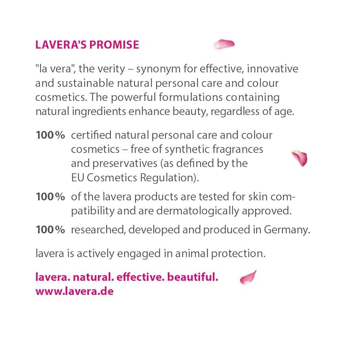 lavera Basis Sensitive Moisturizing Cream – Organic & Vegan Face Moisturizer with Aloe Vera & Shea Butter - Natural Skin Care for All Skin Types - 1.69 Fl Oz