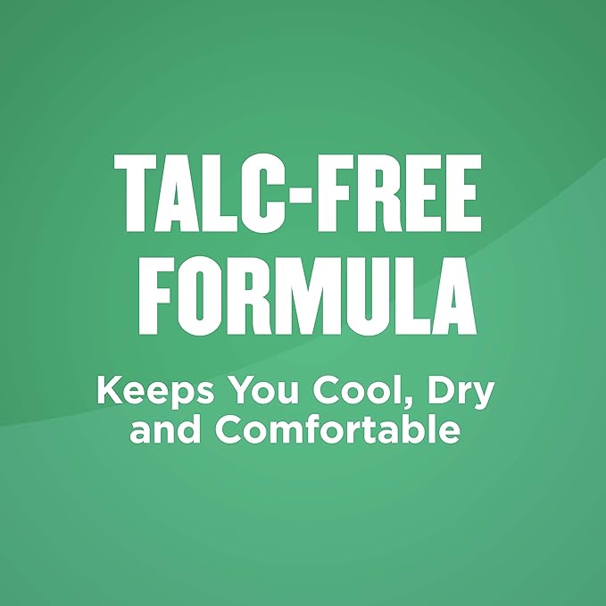 Gold Bond Men's Essentials Talc-Free Body Powder, 10 oz., Refresh 360 Scent, Wetness Protection (Pack of 2)