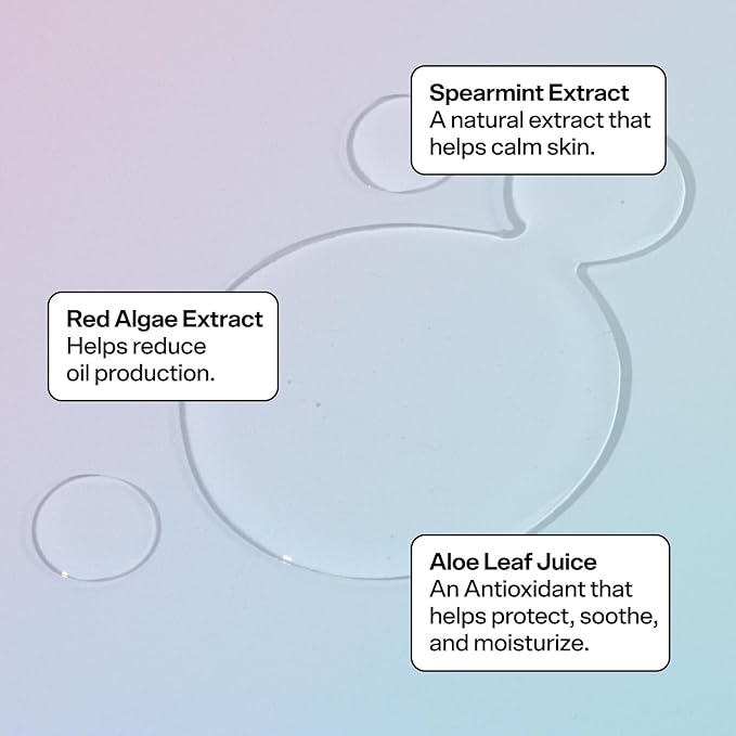 Bubble Skincare Fresh Start Exfoliating Gel Cleanser (125ml) + Level Up Balancing & Hydrating Face Moisturizer (50ml)