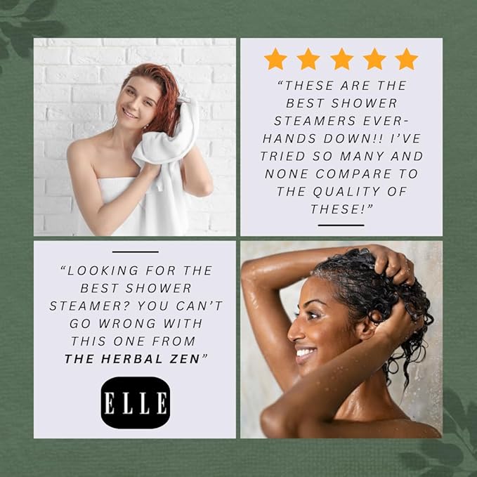 Shower Steamers Aromatherapy Bombs (Variety Pack) – Adult Christmas Stocking Stuffer – Made in USA - Shower Tablets Aromatherapy – Natural Essential Oils – Self Care Gifts for Women and Men (14 Pack)