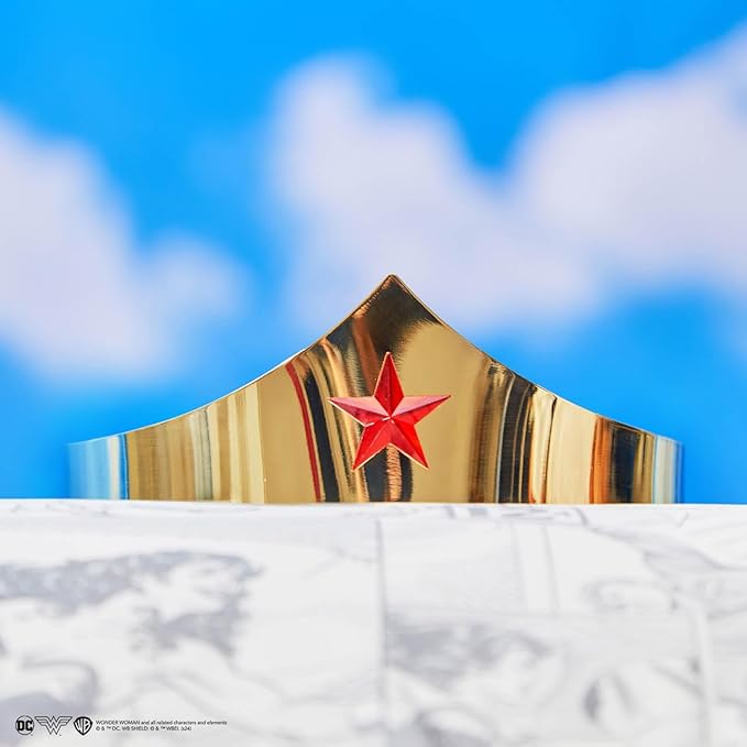 Kitsch Wonder Woman (Comic) Satin Pillowcase with Zipper Softer Than Silk, Luxury Cooling Pillowcase for Hair & Skin, Wrinkle Prevention, Queen/Standard (19X26)