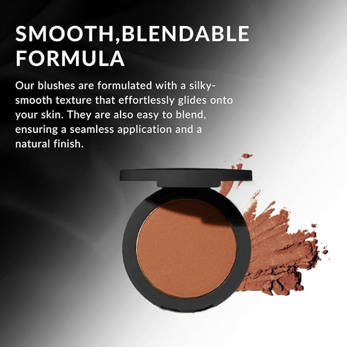 Color Pro Blush by Flori Roberts, Pressed Powder Blush with Buildable Coverage, Complexion Enhancing Makeup