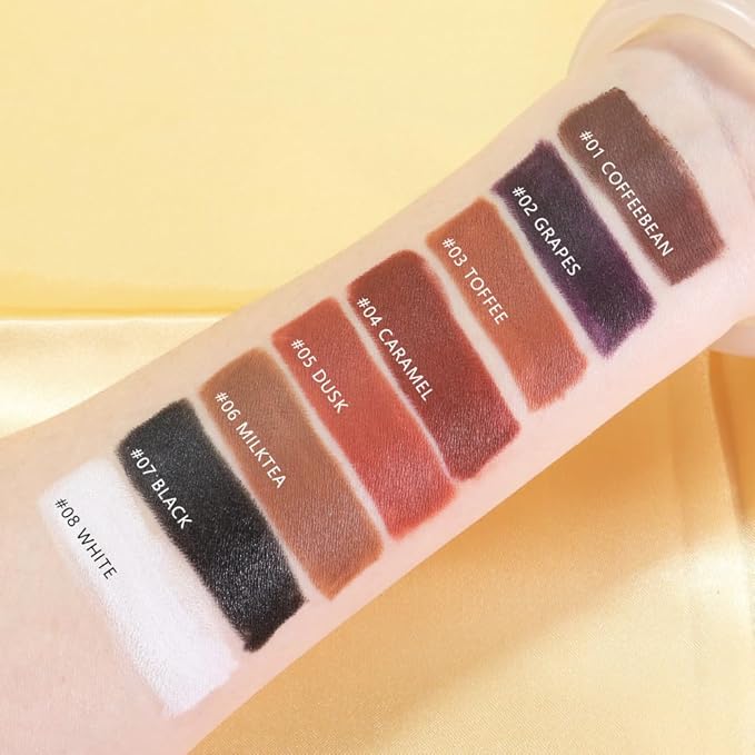 AMY'S DIARY Mocha Matte Crayon Lipstick Lip Makeup, Precision Tip Matte Lip Crayon, Longwear Up To 24Hrs, Lead The Way,Smudge Waterproof for Women Smudge Waterproof for Women (5#, 1 pc)