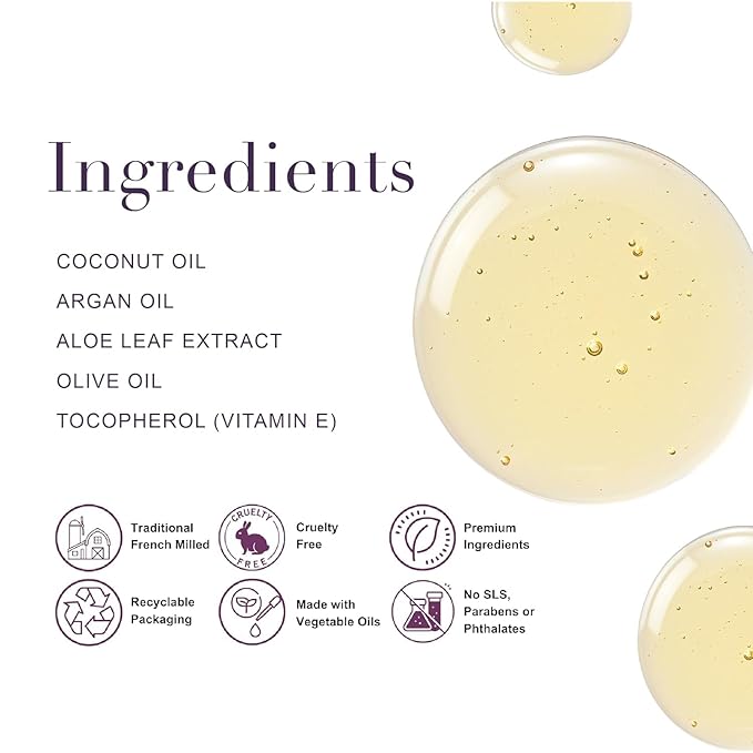 A LA MAISON French Liquid Hand Soap RefilL - Natural Hand Wash Made with Essential Oils - Biodegradable, Plant-Based, Vegan, Cruelty-Free (33.8 Fl Oz Pouch, 2 Pack, Provence Lemon)