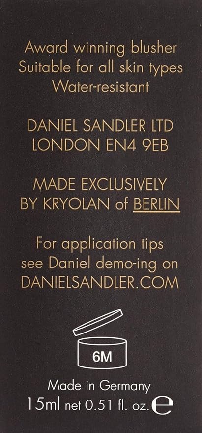 Daniel Sandler WATERCOLOUR BLUSH LIQUID ACID. Buildable & Blendable Long-Lasting Waterproof Liquid Blush for Cheeks & Lips for All Skin Types including Mature, Dry, Combination & Oily.