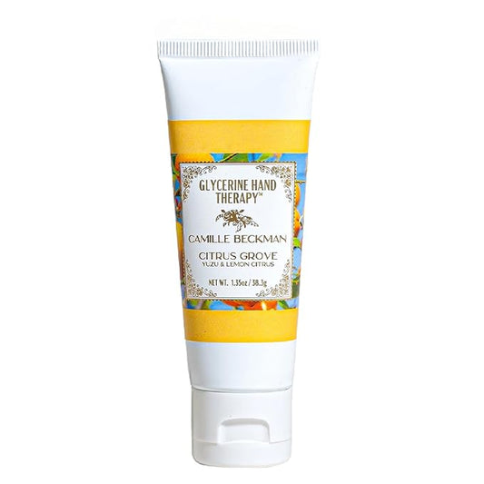 Camille Beckman Glycerine Hand Therapy Cream, Citrus Grove Scent, 1.35 Ounce