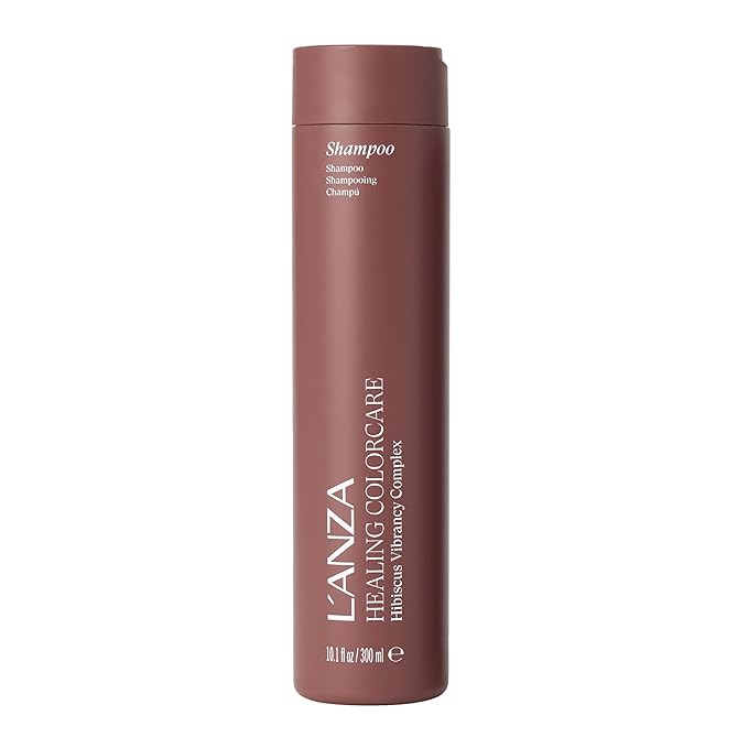 L'ANZA Healing Colorcare Shampoo, Color-Safe Repairing Cleanse for Dry, Damaged or Treated Hair, Anti-Fade Formula Smooths, Moisturizes, Adds Vibrance & Shine, Sulfate Free (10.1 Fl Oz)