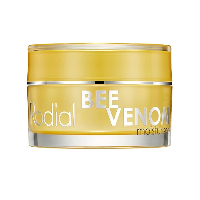 Rodial Bee Venom Moisturiser Cream Deluxe 0.5fl.oz - Intense Face Cream to Restore Skin Elasticity and Firmness - Anti-Aging Formula - Juvinity for Collagen Production Boost - Long Lasting Hydration