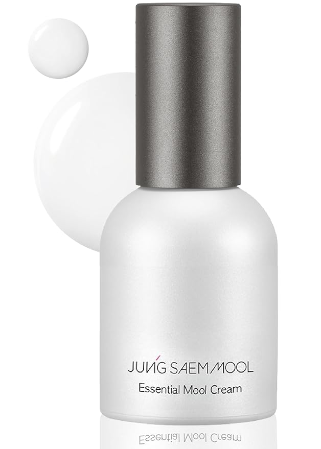 JUNG SAEM MOOL Essential Mool Cream 1 Fl Oz, Lightweight Watery Face Cream with Ceramide and Panthenol for Deep Hydration and Radiant Skin, Skin Barrier Support, Korean Foundation Makeup Prep
