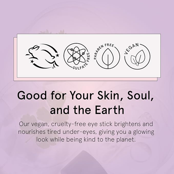 grace & stella Under Eye Brightener Balm Stick - Travel Size Toiletries - Retinol & Caffeine Eye Cream for Dark Circles, Puffiness, Wrinkles - Restore and Hydrate - Vegan Skincare (0.13oz / 3.5g)