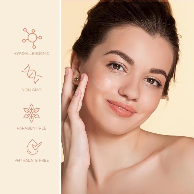 Retinol & Vitamin E Face Serum - 1.69 Fl. oz, Cruelty-Free, Reduces Acne Scars, Wrinkles, Anti-Aging, Skin Renewal, Hydrating, Korean Beauty