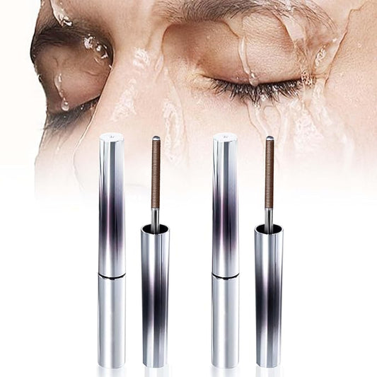 Tubing Mascara 2025 New Curling Mascara Black & Brown for Lash Makeup, Waterproof and Sweatproof Long Lasting Non-Smudged Magic Mascaras (Brown A/2pcs)