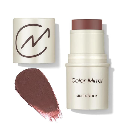 Multi-Use Makeup Stick - Blush, Lipstick, Eyeshadow & Highlighter For All Skin, Buildable Color, Long-Lasting, Lightweight, Natural Soft Finish(31 Burgundy Matte), 0.158 oz