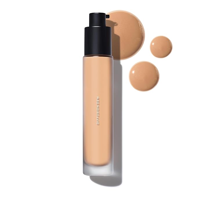 MAKE Beauty Skin Tint – Sheer to Medium Coverage with a Natural Radiant Finish. Lightweight, Smoothing Formula with Niacinamide and Adenosine. Diffusion Dew – Beige 03